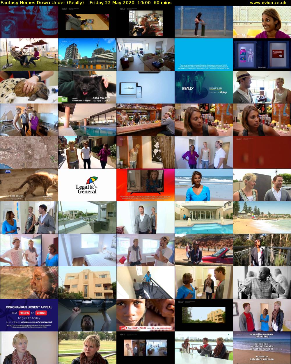 Fantasy Homes Down Under (Really) Friday 22 May 2020 14:00 - 15:00