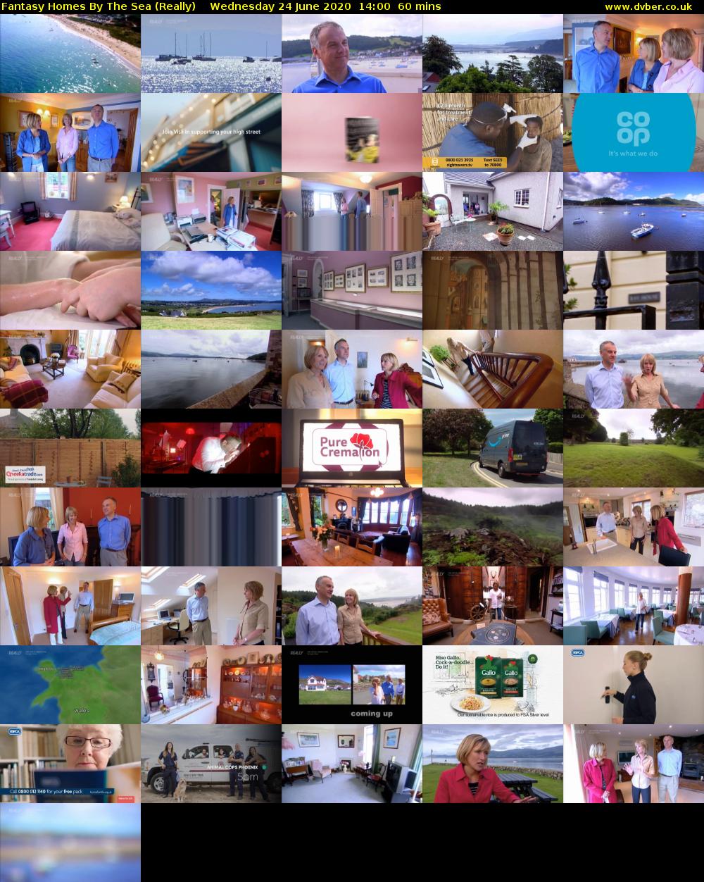 Fantasy Homes by the Sea (Really) Wednesday 24 June 2020 14:00 - 15:00