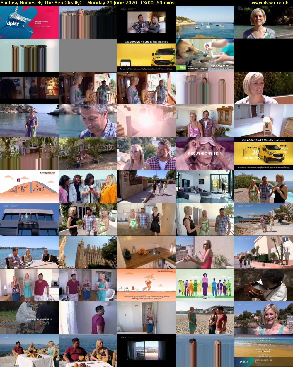Fantasy Homes by the Sea (Really) Monday 29 June 2020 13:00 - 14:00