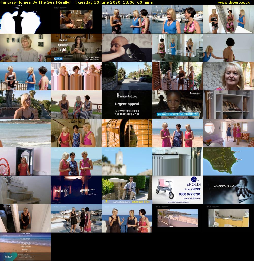 Fantasy Homes by the Sea (Really) Tuesday 30 June 2020 13:00 - 14:00