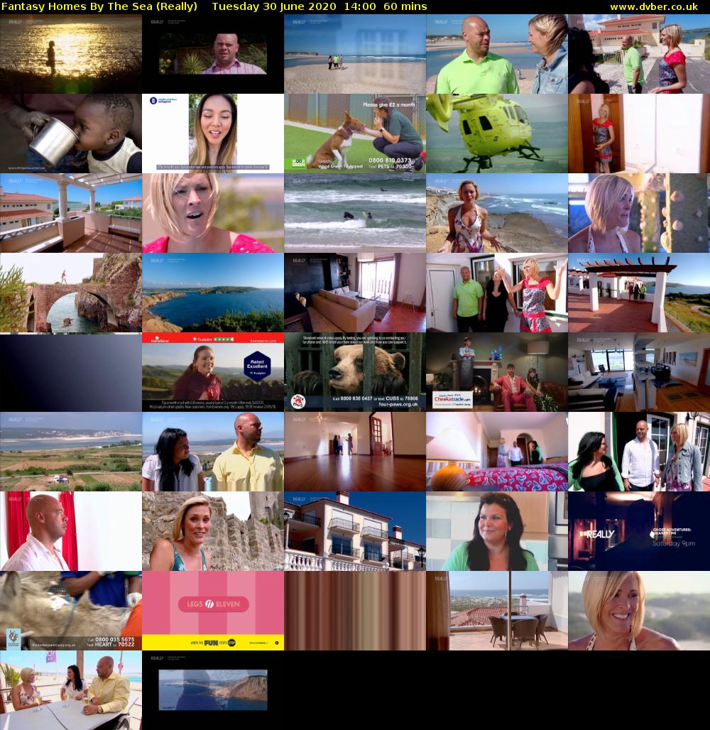 Fantasy Homes by the Sea (Really) Tuesday 30 June 2020 14:00 - 15:00