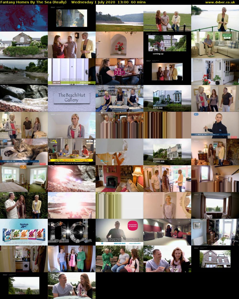 Fantasy Homes by the Sea (Really) Wednesday 1 July 2020 13:00 - 14:00