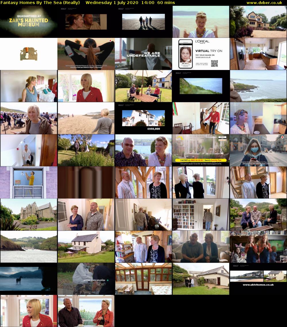 Fantasy Homes by the Sea (Really) Wednesday 1 July 2020 14:00 - 15:00