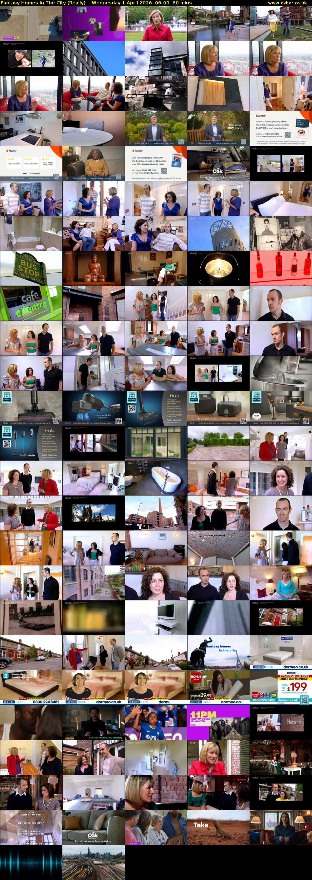 Fantasy Homes in the City (Really) Wednesday 1 April 2026 06:00 - 07:00