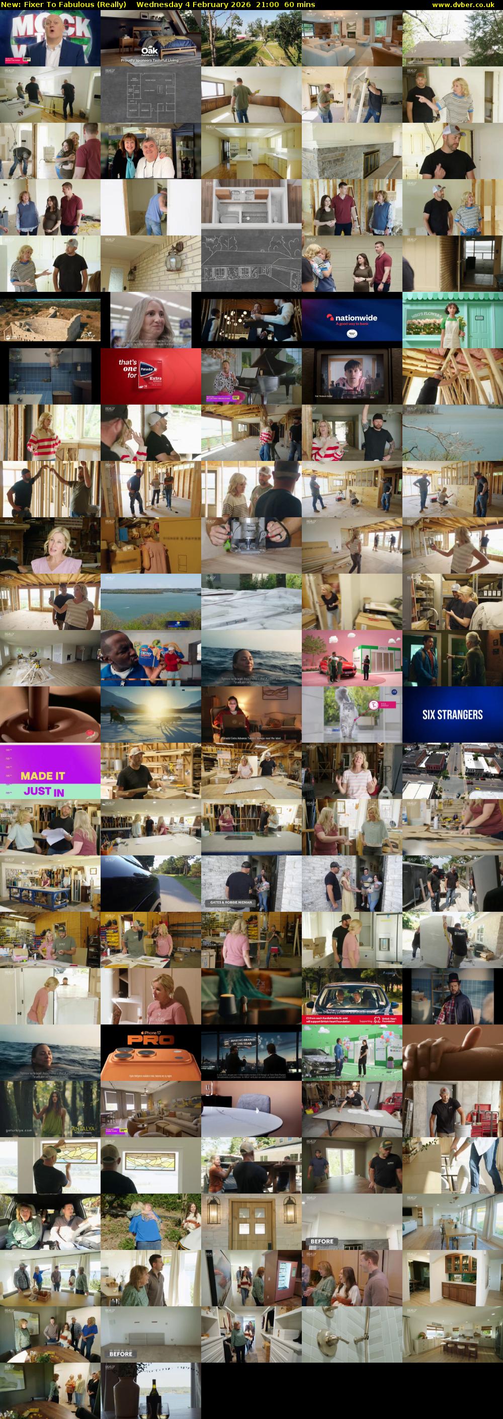 Fixer To Fabulous (Really) Wednesday 4 February 2026 21:00 - 22:00