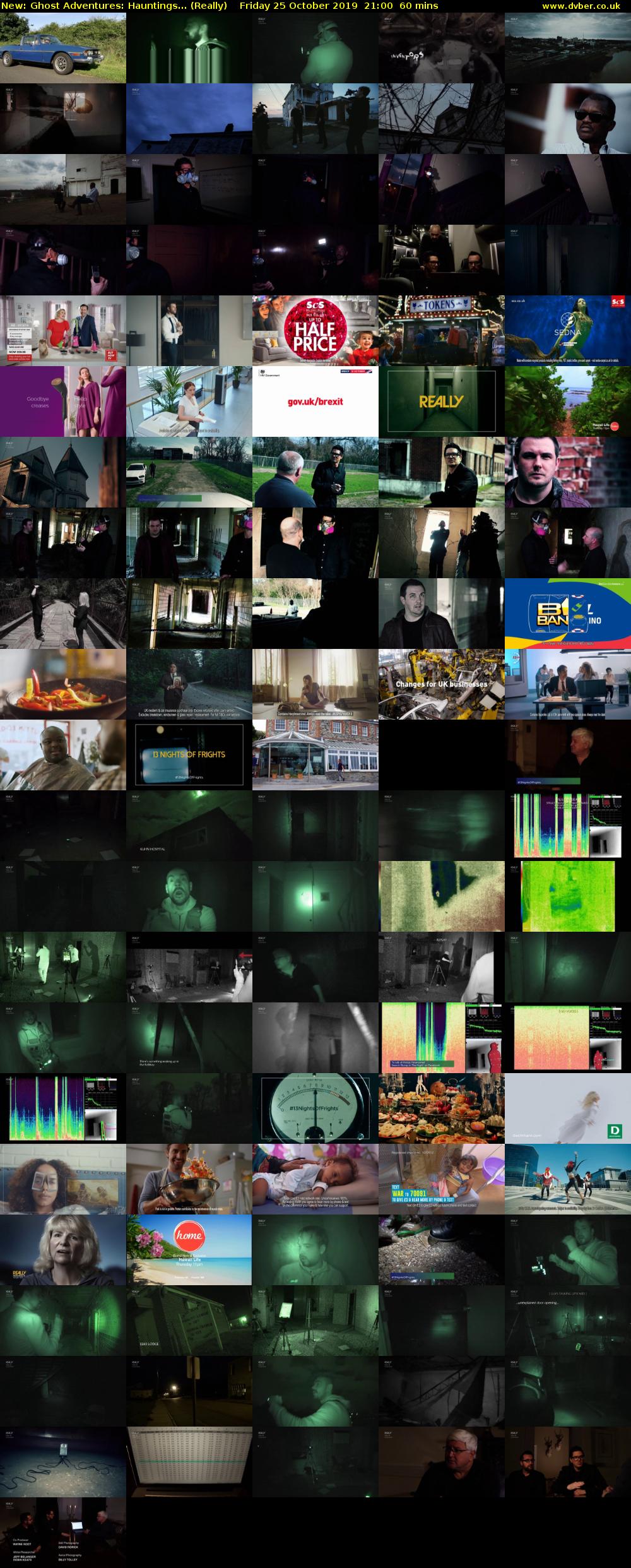 Ghost Adventures: Hauntings... (Really) Friday 25 October 2019 21:00 - 22:00