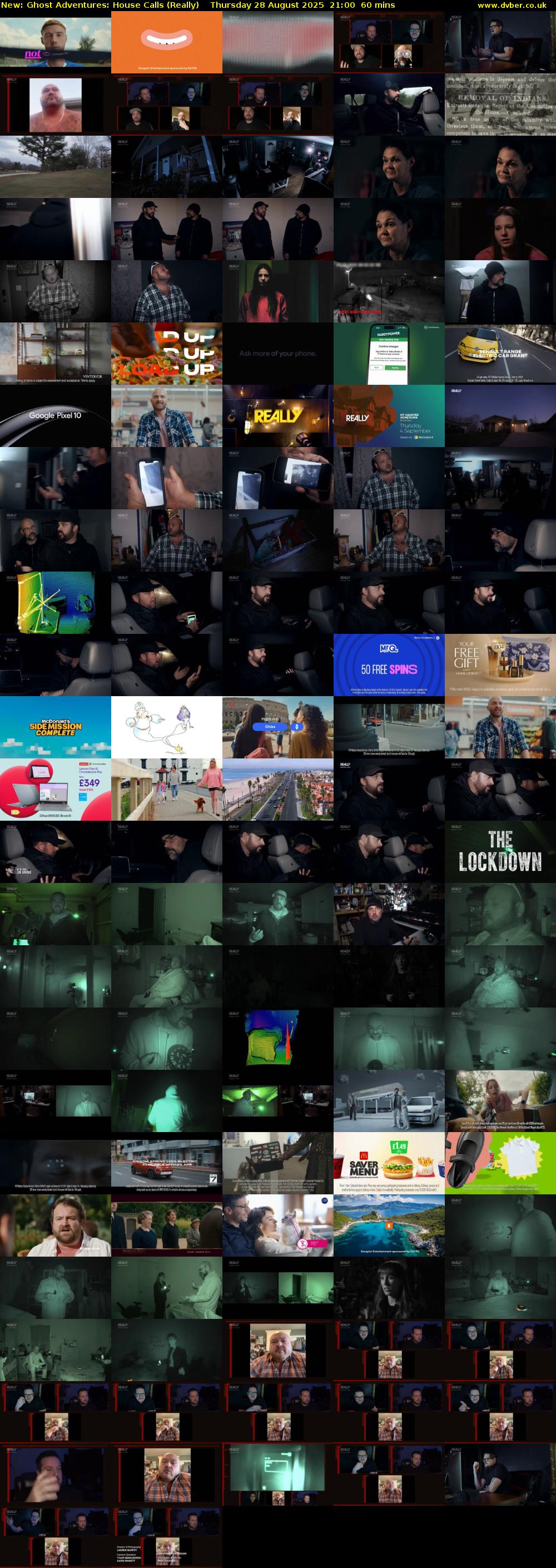 Ghost Adventures: House Calls (Really) Thursday 28 August 2025 21:00 - 22:00
