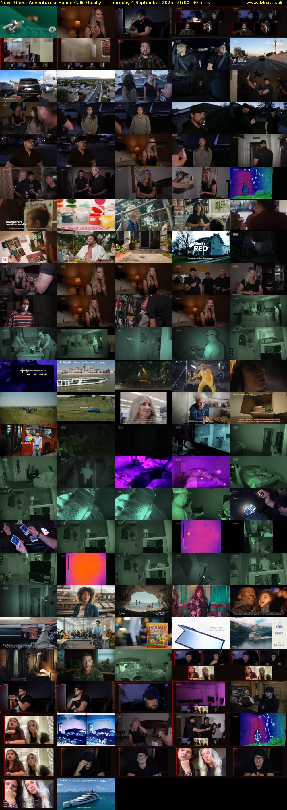 Ghost Adventures: House Calls (Really) Thursday 4 September 2025 21:00 - 22:00