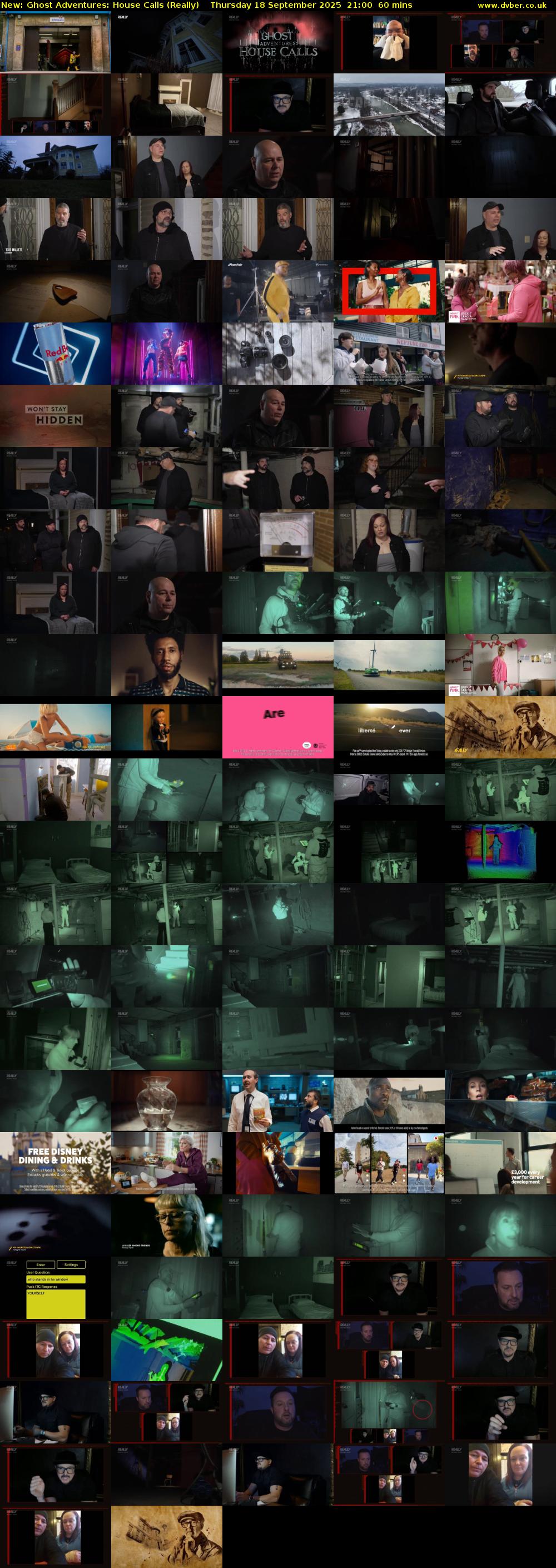 Ghost Adventures: House Calls (Really) Thursday 18 September 2025 21:00 - 22:00