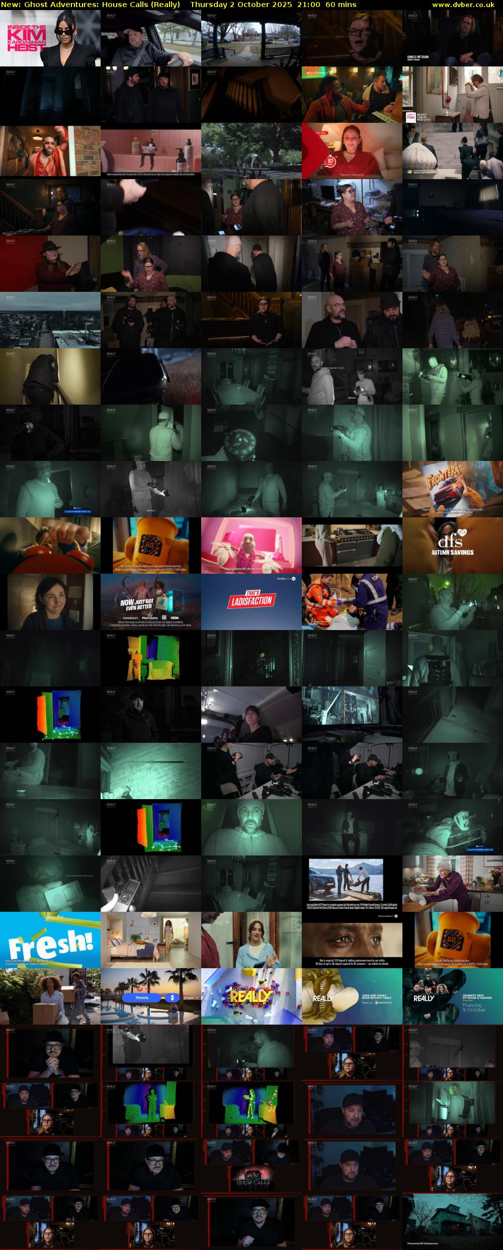 Ghost Adventures: House Calls (Really) Thursday 2 October 2025 21:00 - 22:00