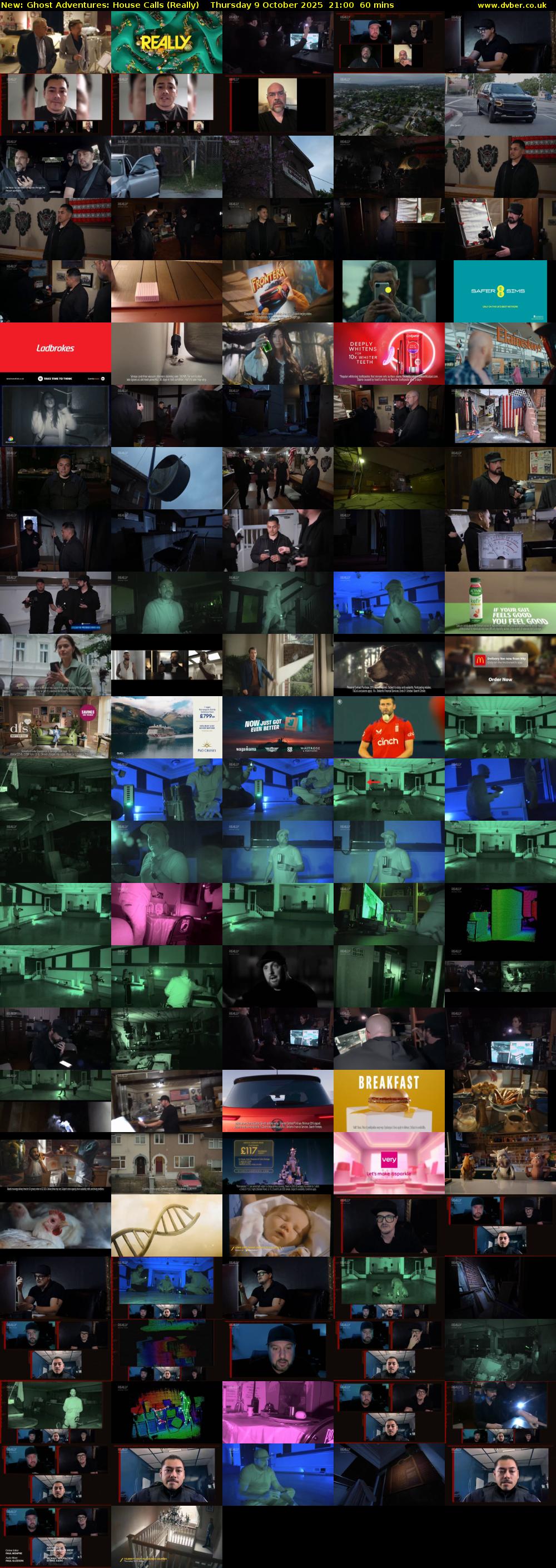 Ghost Adventures: House Calls (Really) Thursday 9 October 2025 21:00 - 22:00