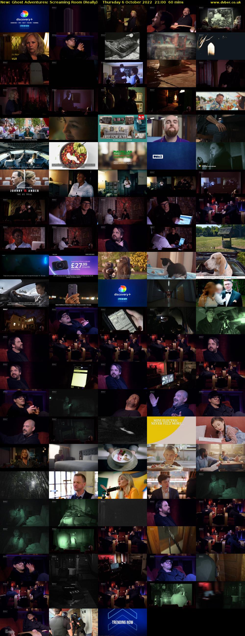 Ghost Adventures: Screaming Room (Really) Thursday 6 October 2022 21:00 - 22:00