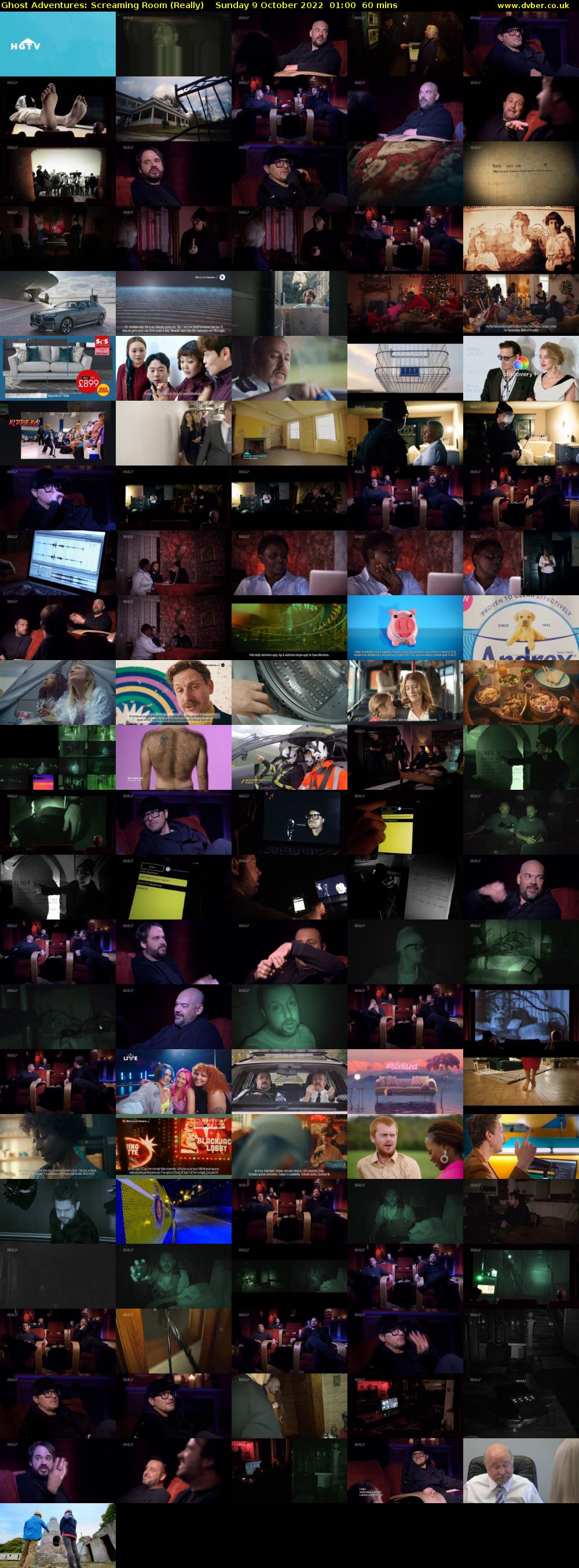 Ghost Adventures: Screaming Room (Really) Sunday 9 October 2022 01:00 - 02:00