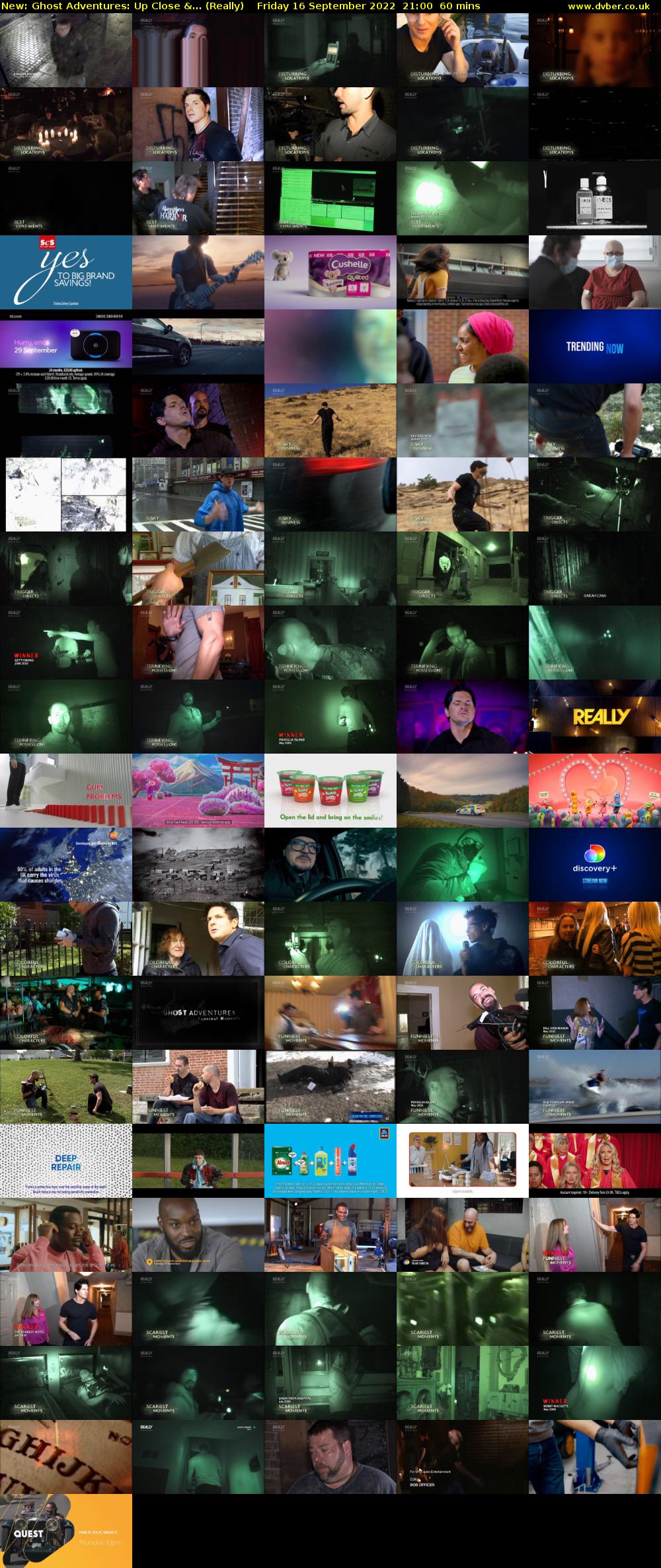 Ghost Adventures: Up Close &... (Really) Friday 16 September 2022 21:00 - 22:00