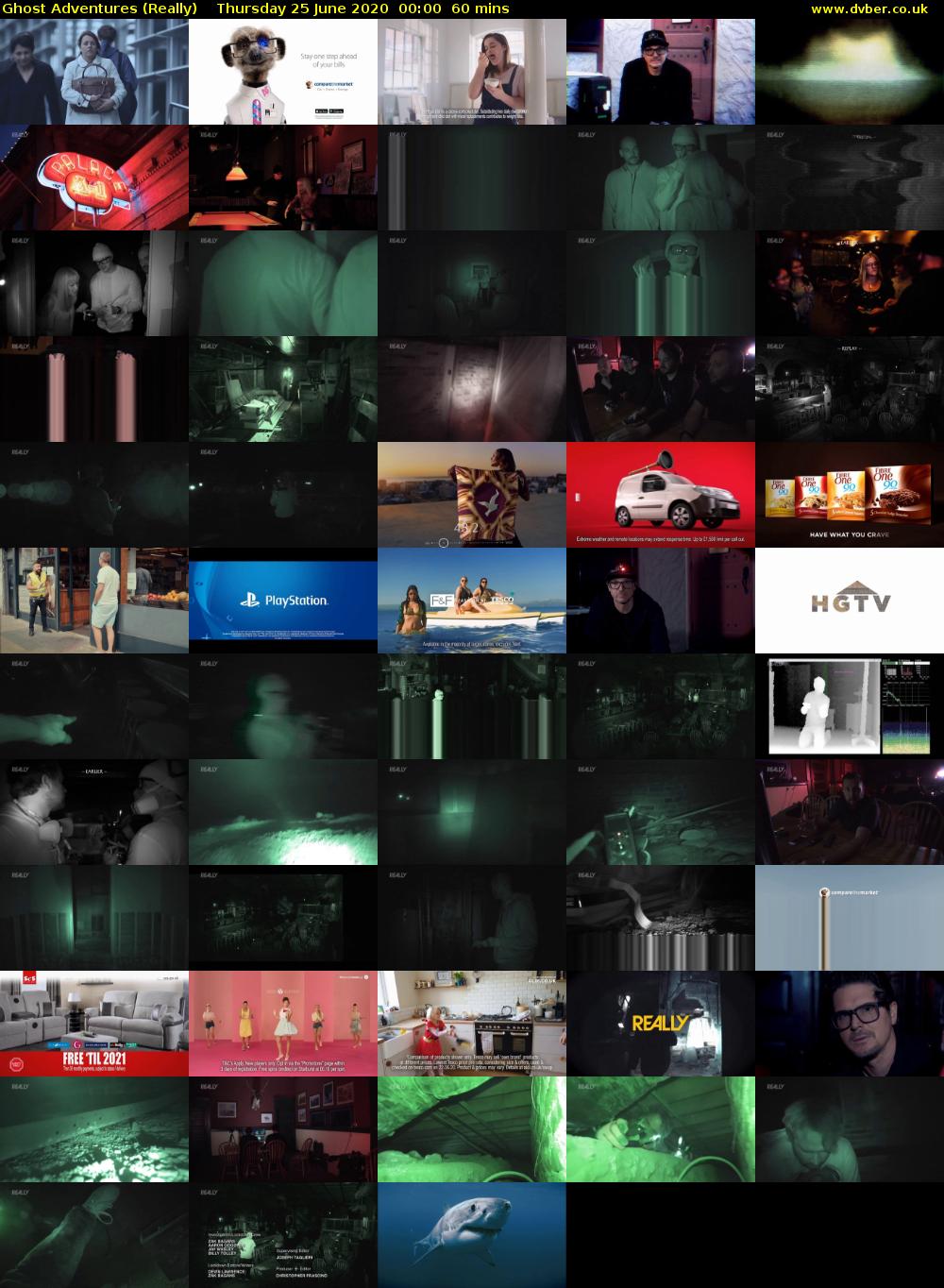 Ghost Adventures (Really) Thursday 25 June 2020 00:00 - 01:00