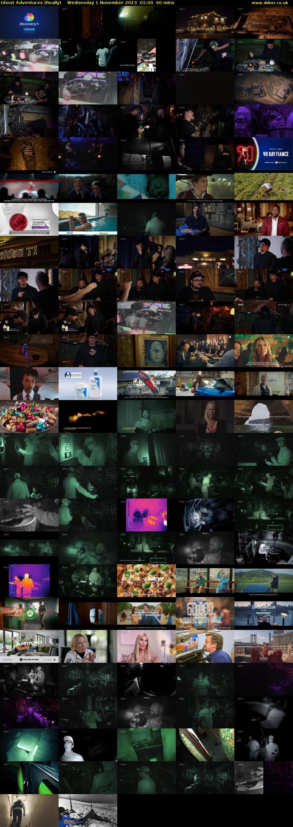 Ghost Adventures (Really) Wednesday 1 November 2023 01:00 - 02:00