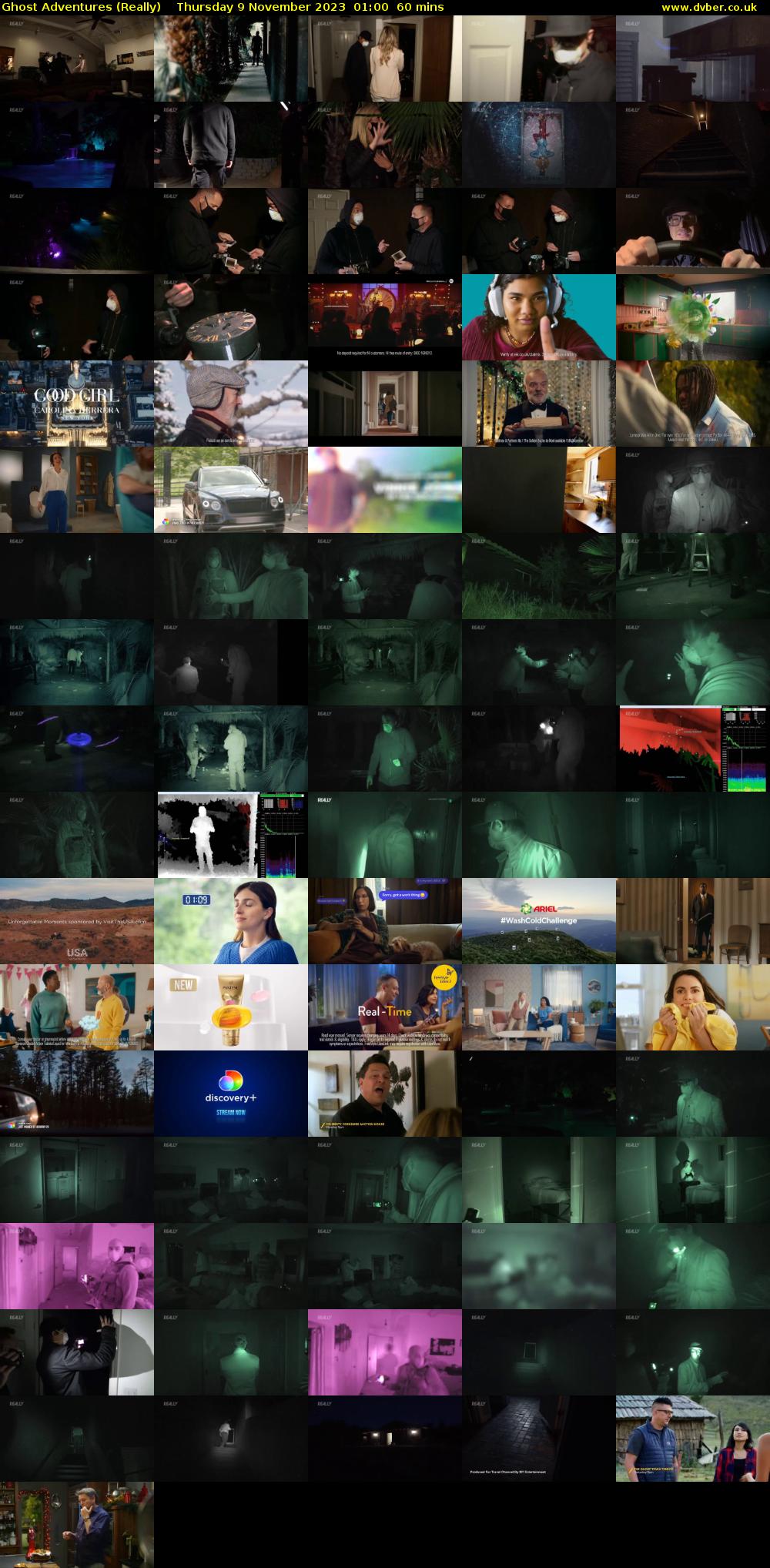 Ghost Adventures (Really) Thursday 9 November 2023 01:00 - 02:00
