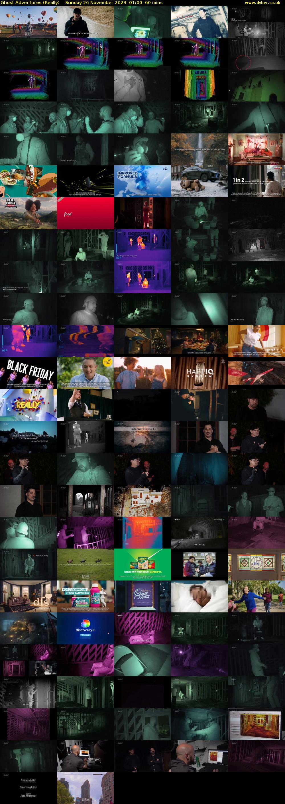 Ghost Adventures (Really) Sunday 26 November 2023 01:00 - 02:00