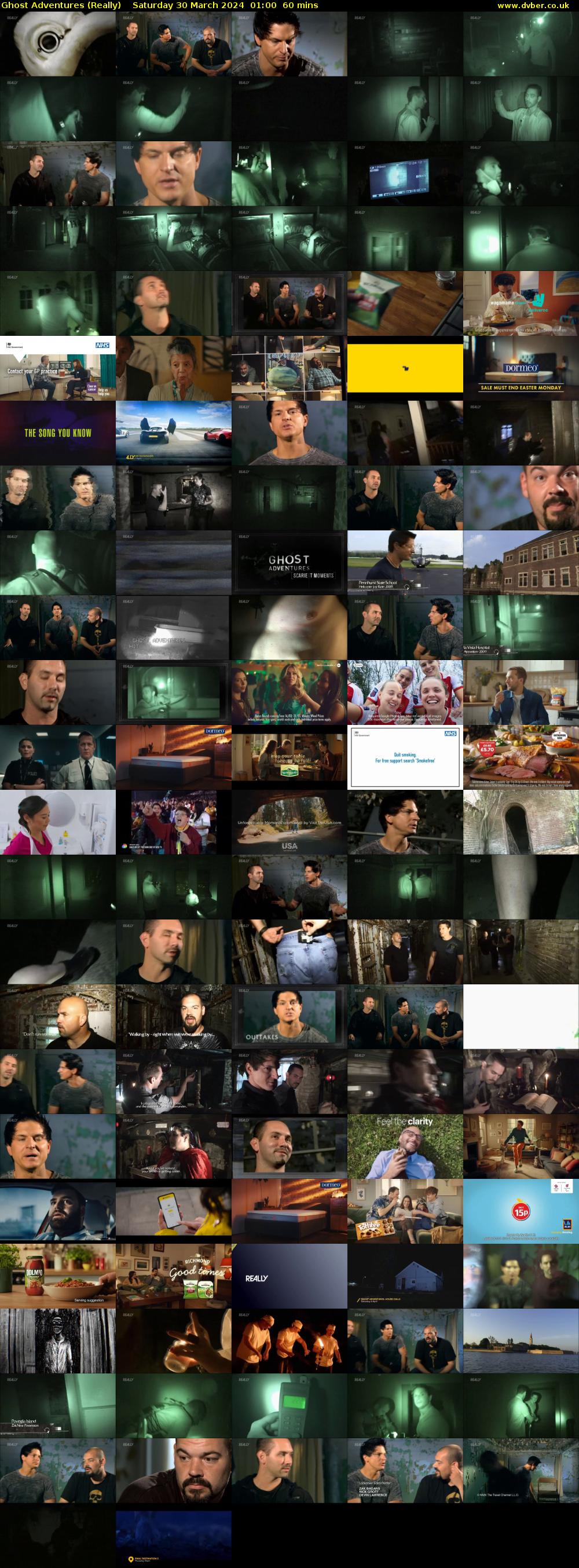 Ghost Adventures (Really) Saturday 30 March 2024 01:00 - 02:00