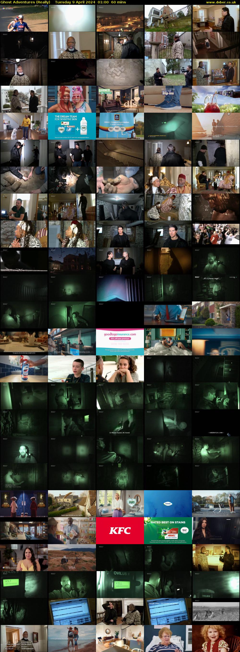 Ghost Adventures (Really) Tuesday 9 April 2024 01:00 - 02:00
