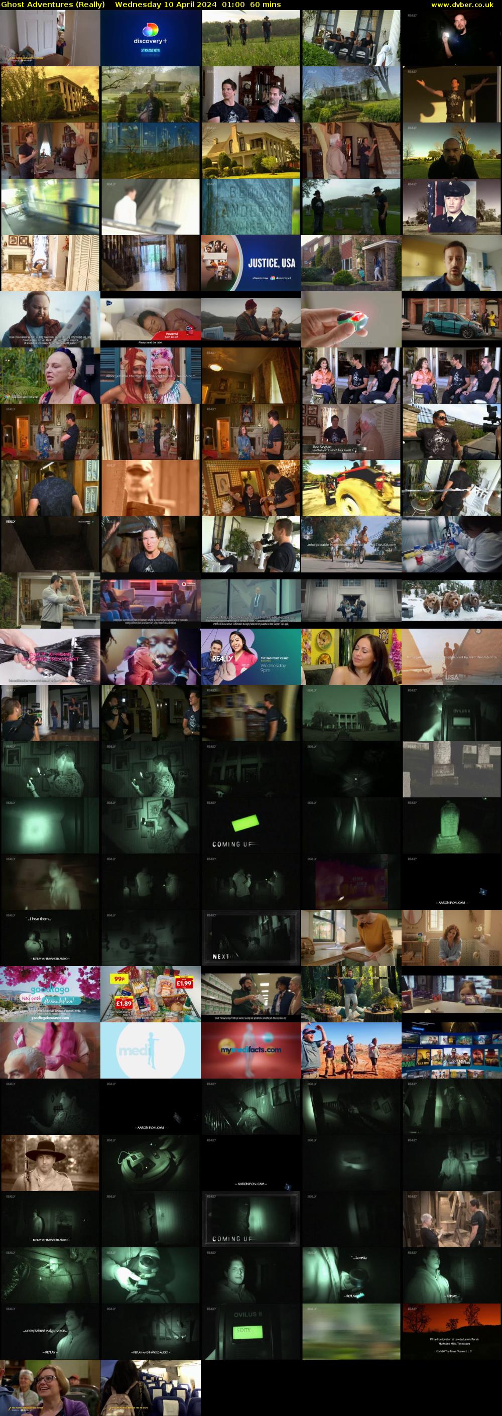 Ghost Adventures (Really) Wednesday 10 April 2024 01:00 - 02:00