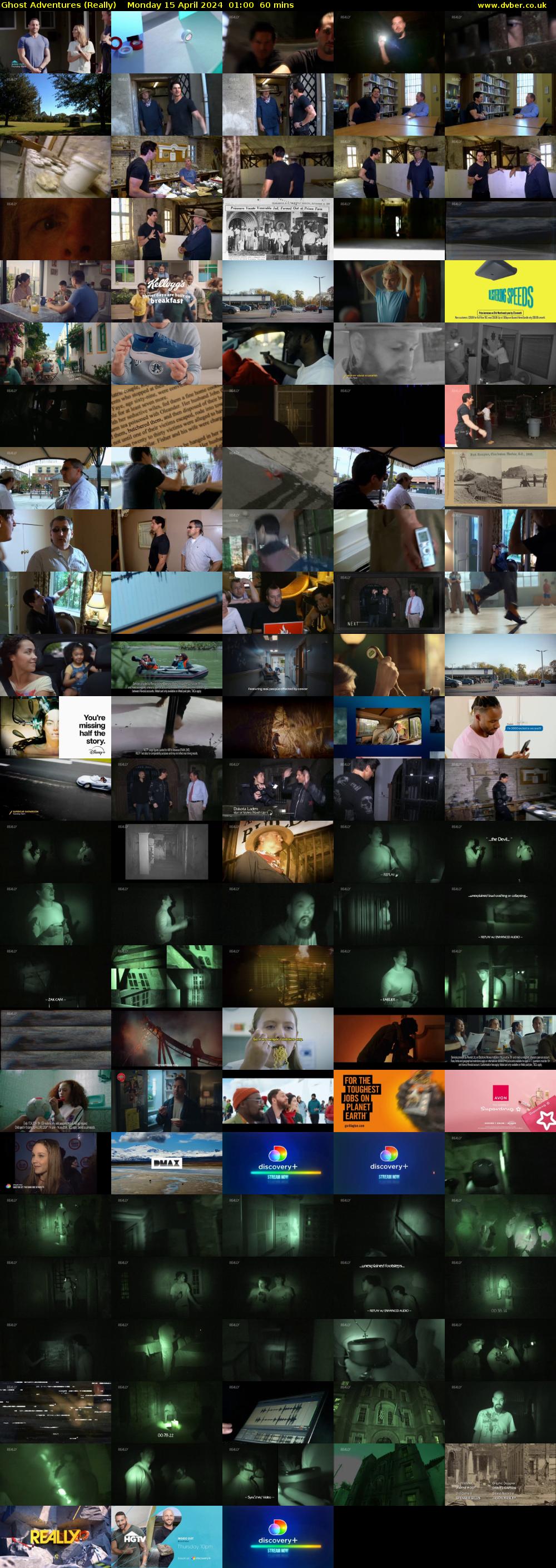 Ghost Adventures (Really) Monday 15 April 2024 01:00 - 02:00