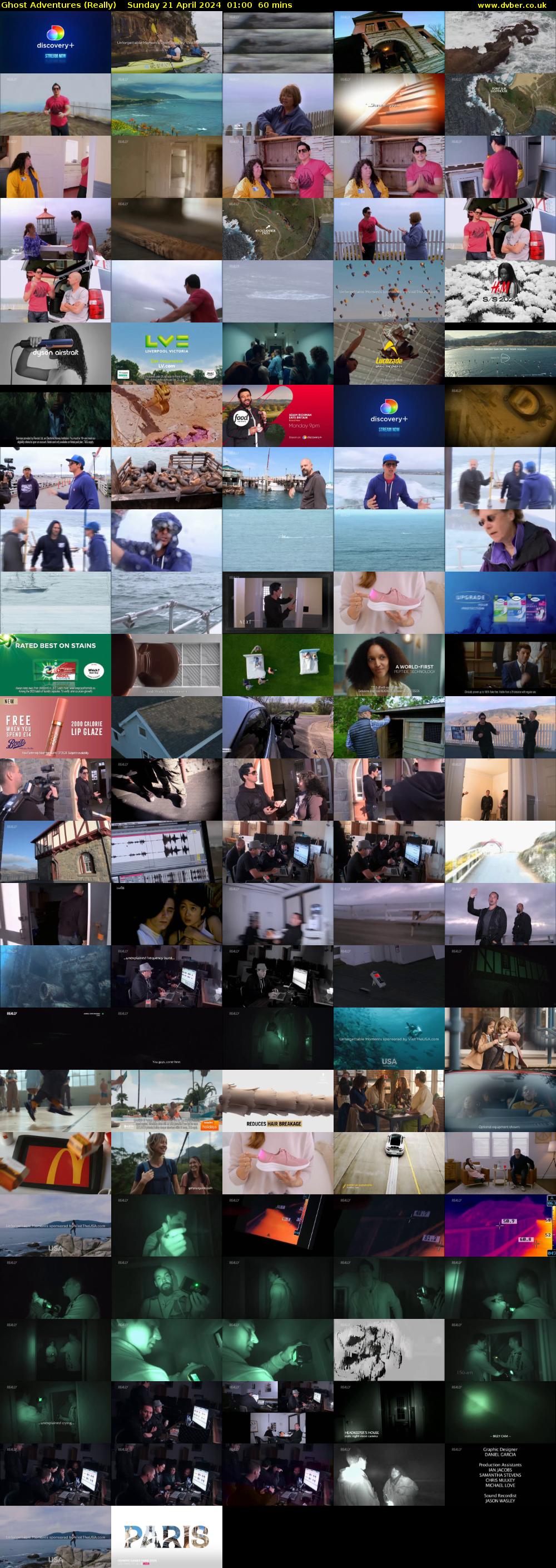 Ghost Adventures (Really) Sunday 21 April 2024 01:00 - 02:00