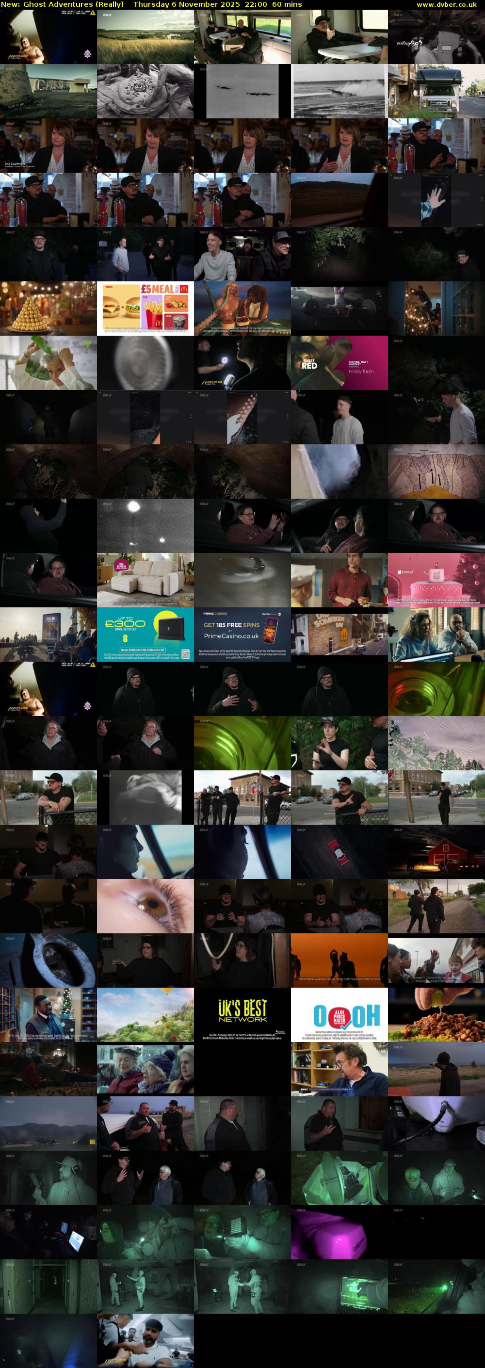 Ghost Adventures (Really) Thursday 6 November 2025 22:00 - 23:00