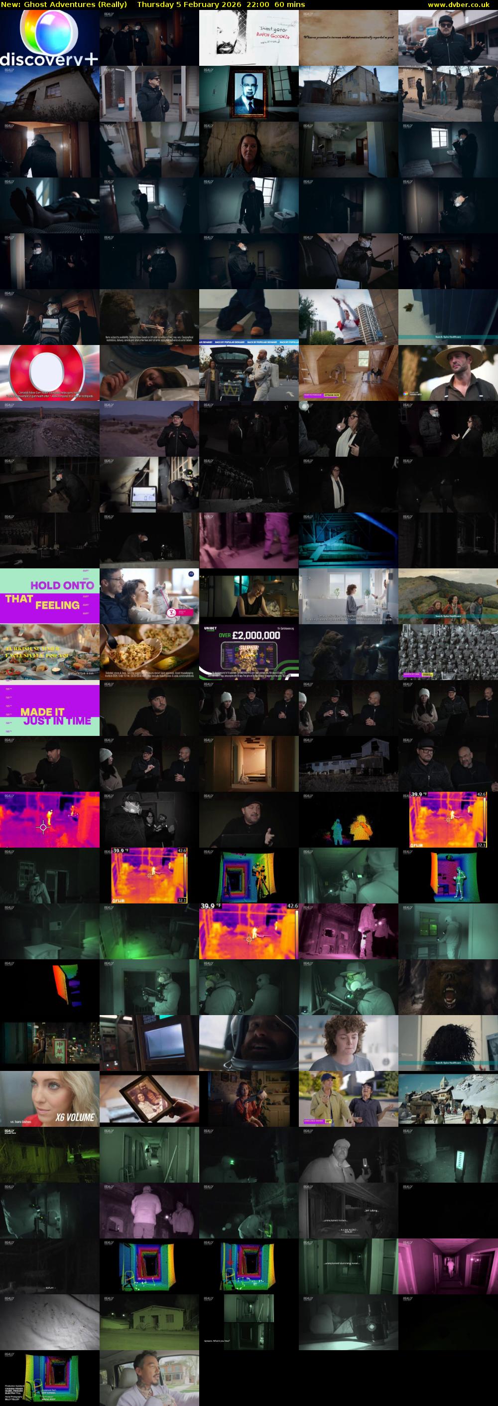 Ghost Adventures (Really) Thursday 5 February 2026 22:00 - 23:00