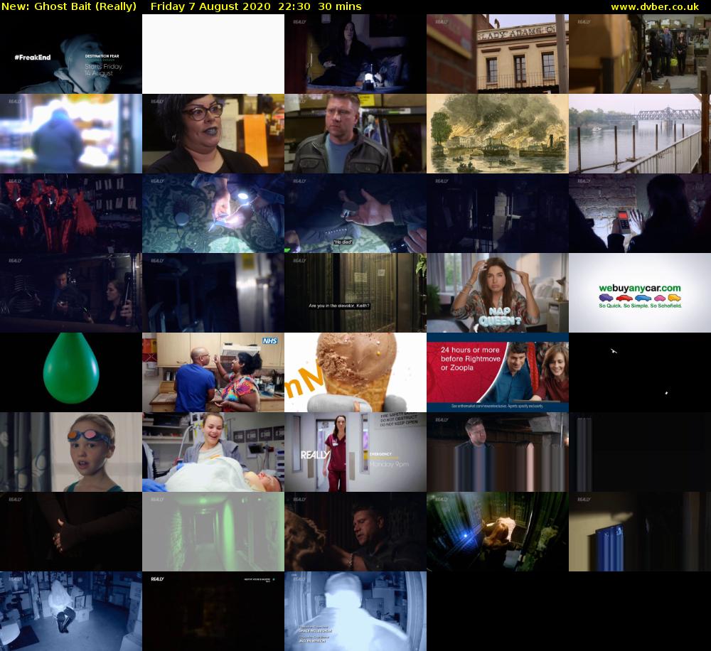 Ghost Bait (Really) Friday 7 August 2020 22:30 - 23:00