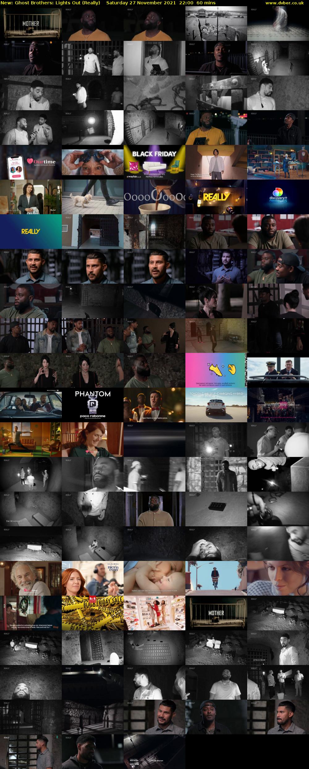 Ghost Brothers: Lights Out (Really) Saturday 27 November 2021 22:00 - 23:00