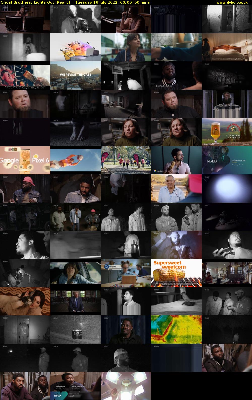 Ghost Brothers: Lights Out (Really) Tuesday 19 July 2022 00:00 - 01:00