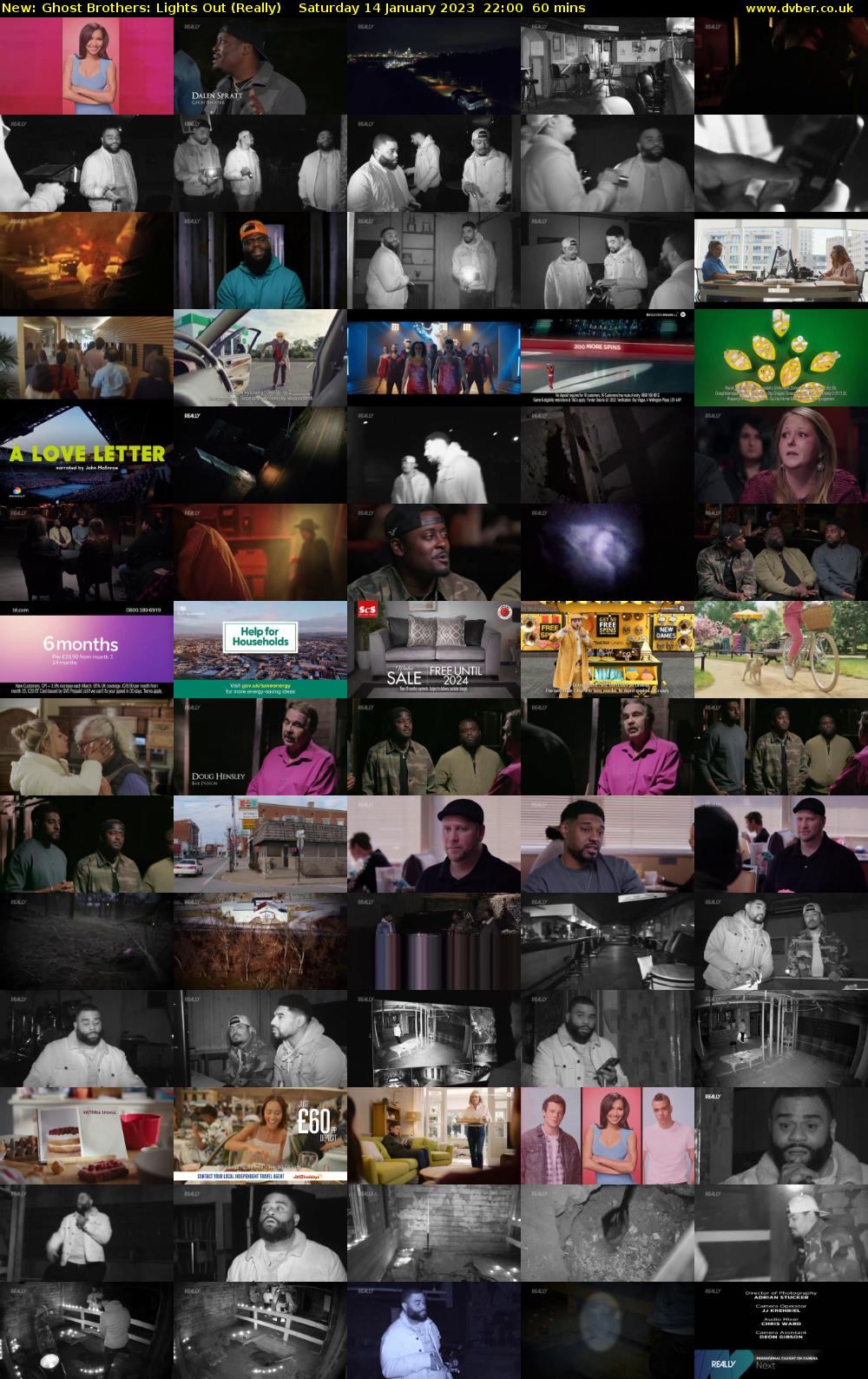Ghost Brothers: Lights Out (Really) Saturday 14 January 2023 22:00 - 23:00