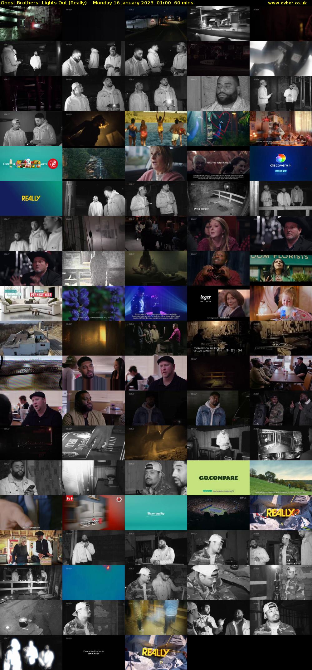 Ghost Brothers: Lights Out (Really) Monday 16 January 2023 01:00 - 02:00