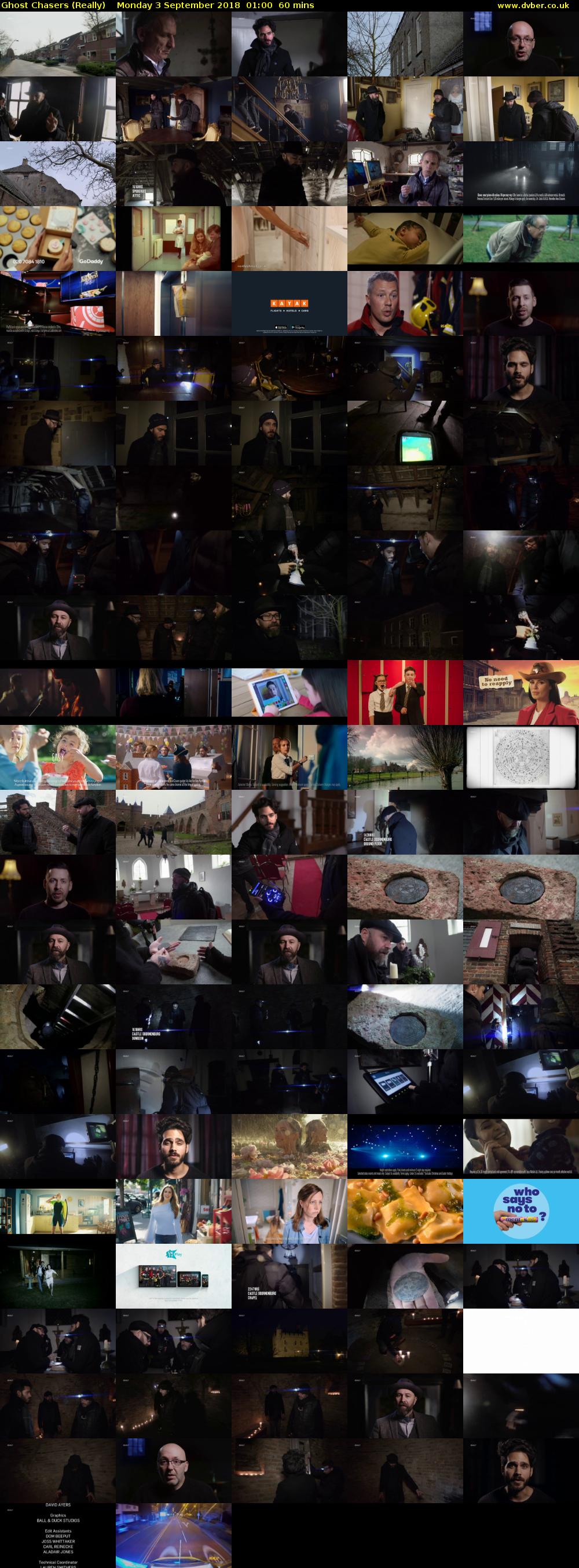 Ghost Chasers (Really) Monday 3 September 2018 01:00 - 02:00