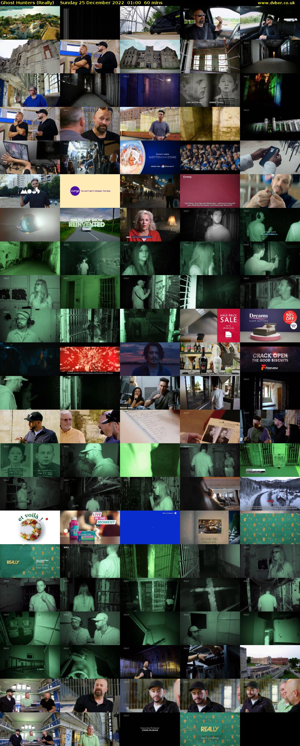 Ghost Hunters (Really) Sunday 25 December 2022 01:00 - 02:00
