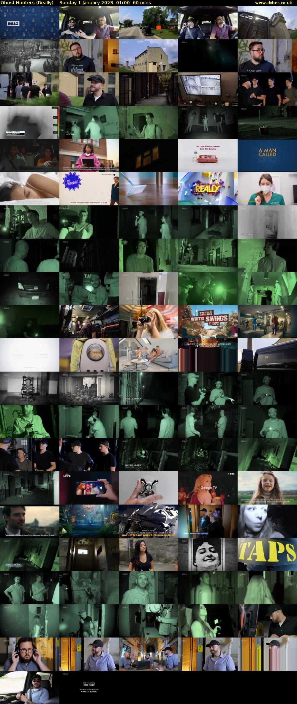 Ghost Hunters (Really) Sunday 1 January 2023 01:00 - 02:00