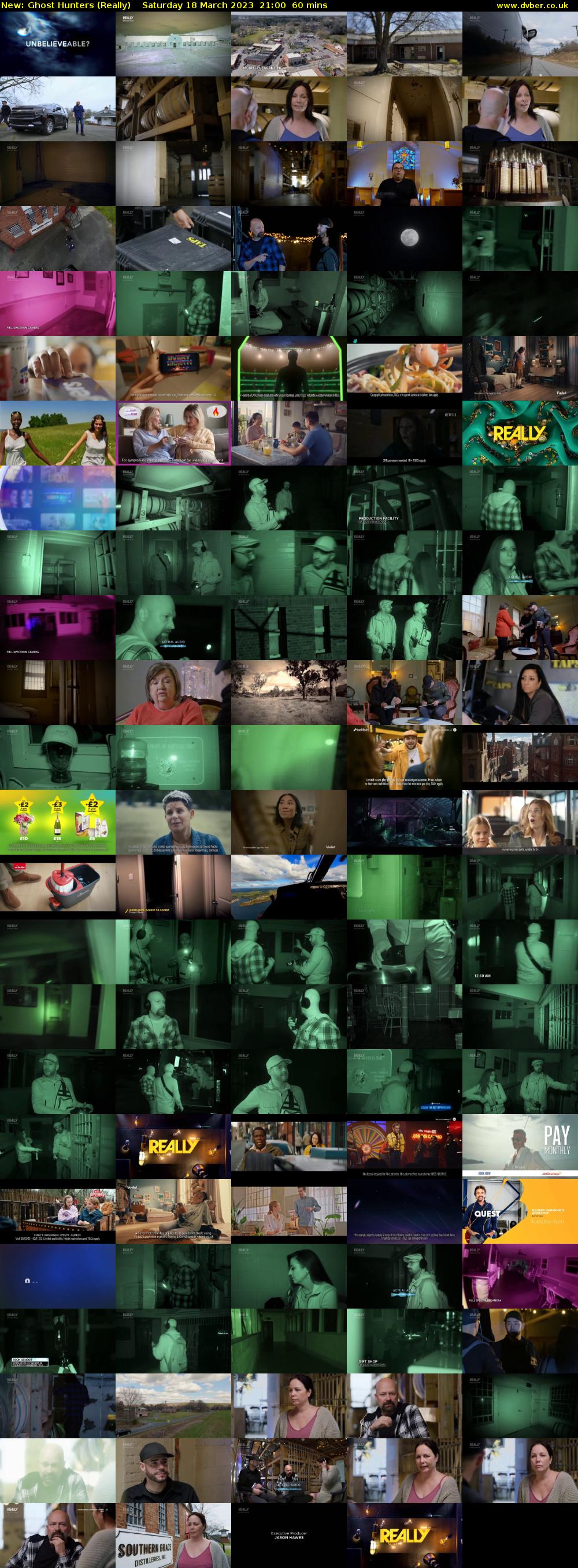 Ghost Hunters (Really) Saturday 18 March 2023 21:00 - 22:00