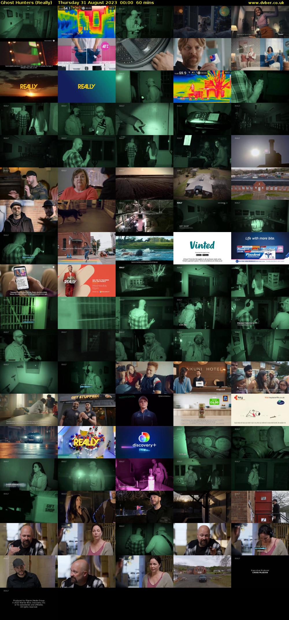 Ghost Hunters (Really) Thursday 31 August 2023 00:00 - 01:00