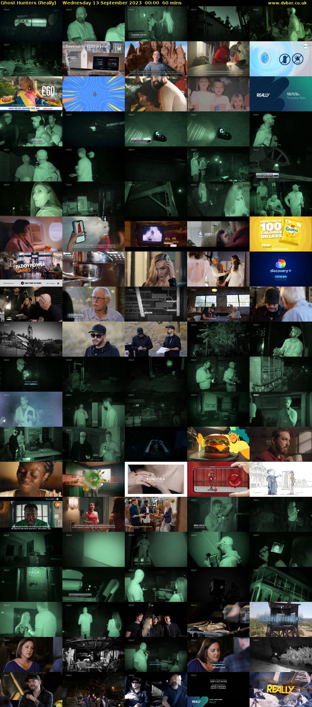 Ghost Hunters (Really) Wednesday 13 September 2023 00:00 - 01:00