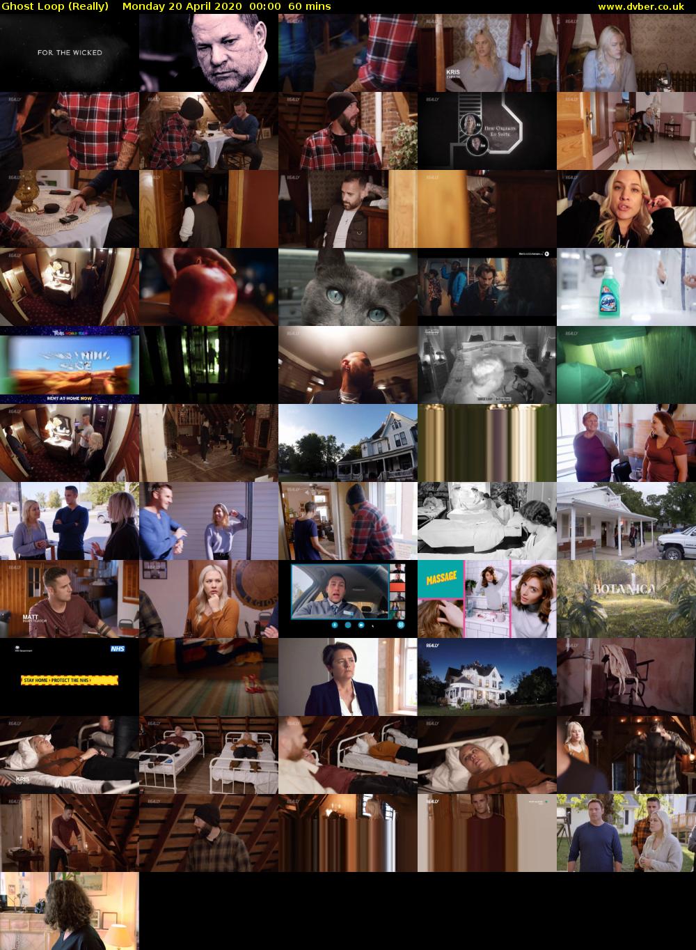 Ghost Loop (Really) Monday 20 April 2020 00:00 - 01:00