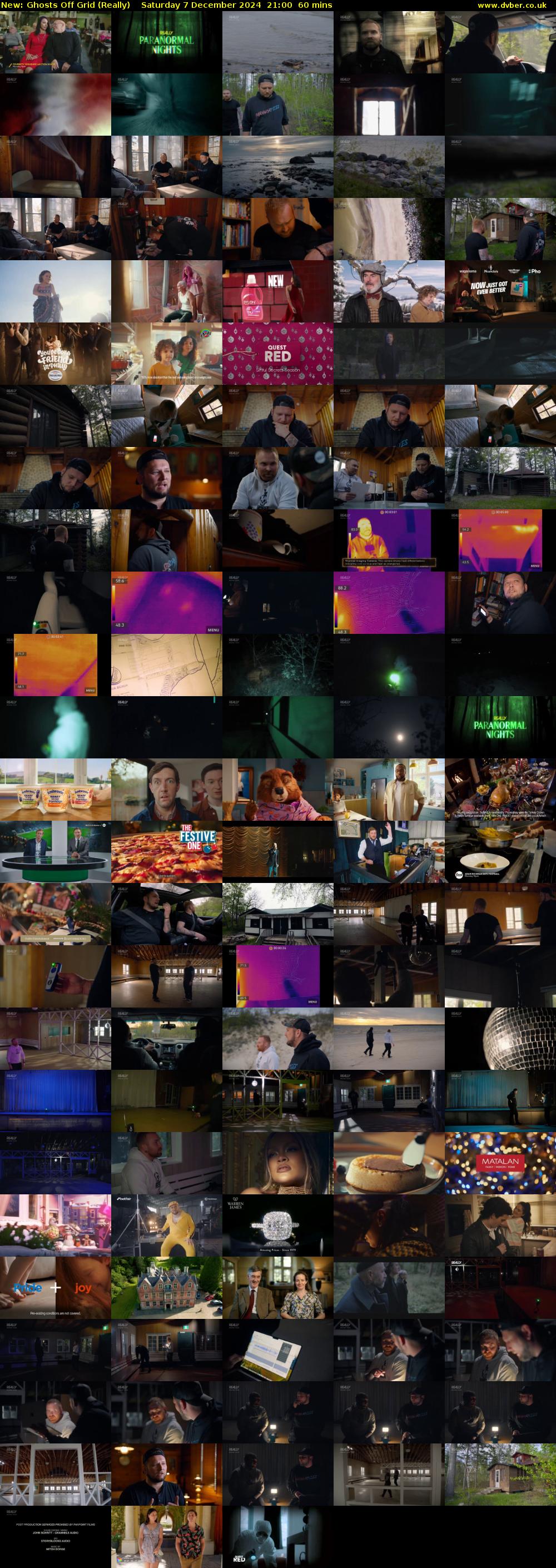 Ghosts Off Grid (Really) Saturday 7 December 2024 21:00 - 22:00
