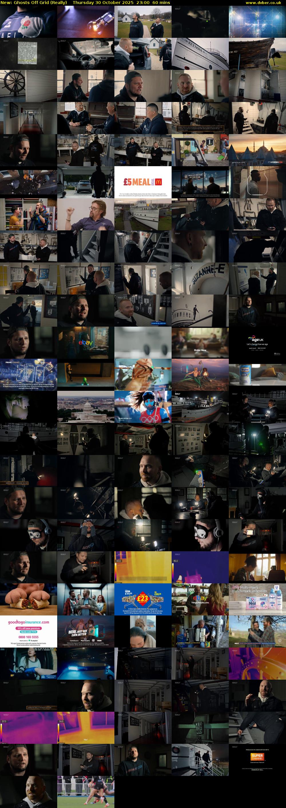 Ghosts Off Grid (Really) Thursday 30 October 2025 23:00 - 00:00