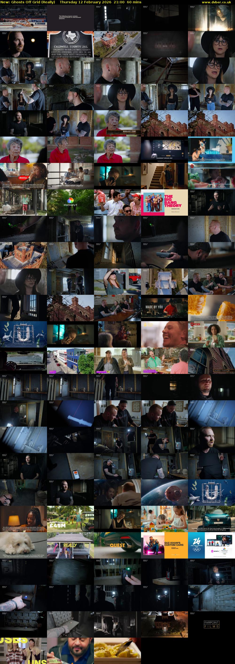 Ghosts Off Grid (Really) Thursday 12 February 2026 21:00 - 22:00