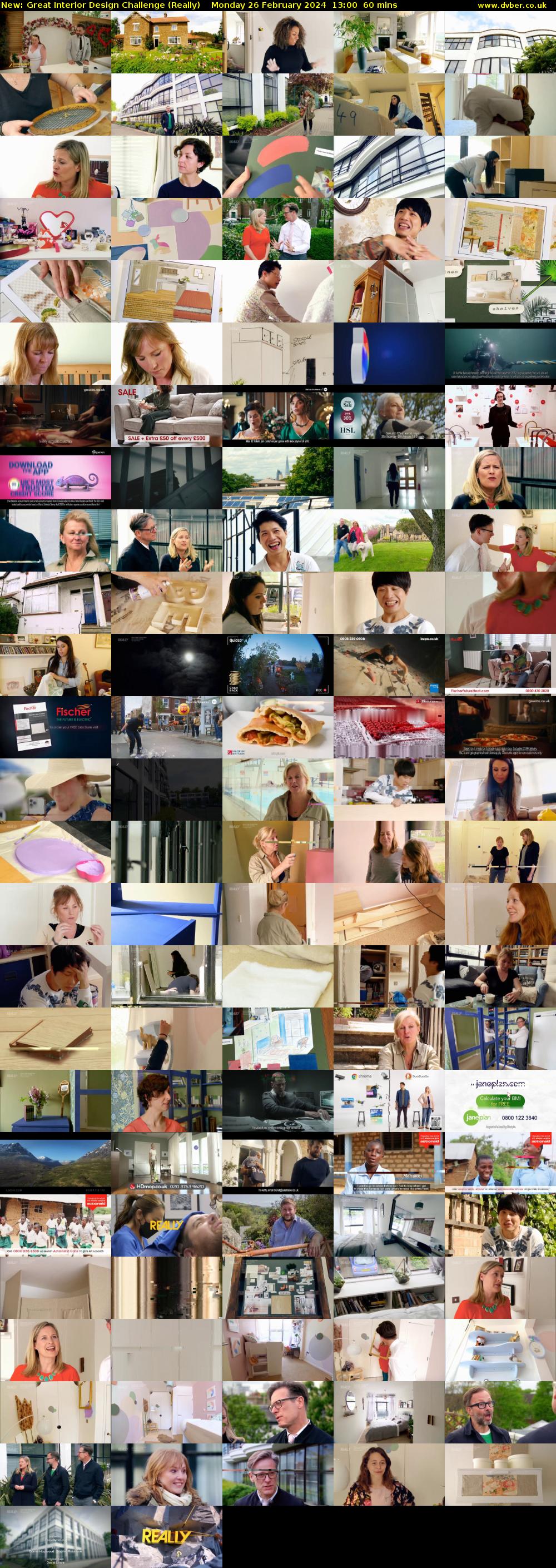 Great Interior Design Challenge (Really) Monday 26 February 2024 13:00 - 14:00