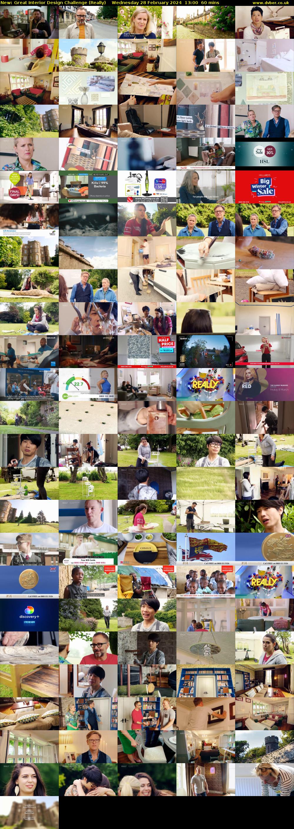 Great Interior Design Challenge (Really) Wednesday 28 February 2024 13:00 - 14:00