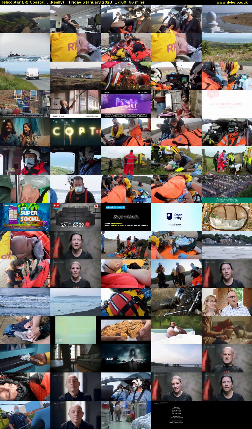 Helicopter ER: Coastal... (Really) Friday 6 January 2023 17:00 - 18:00