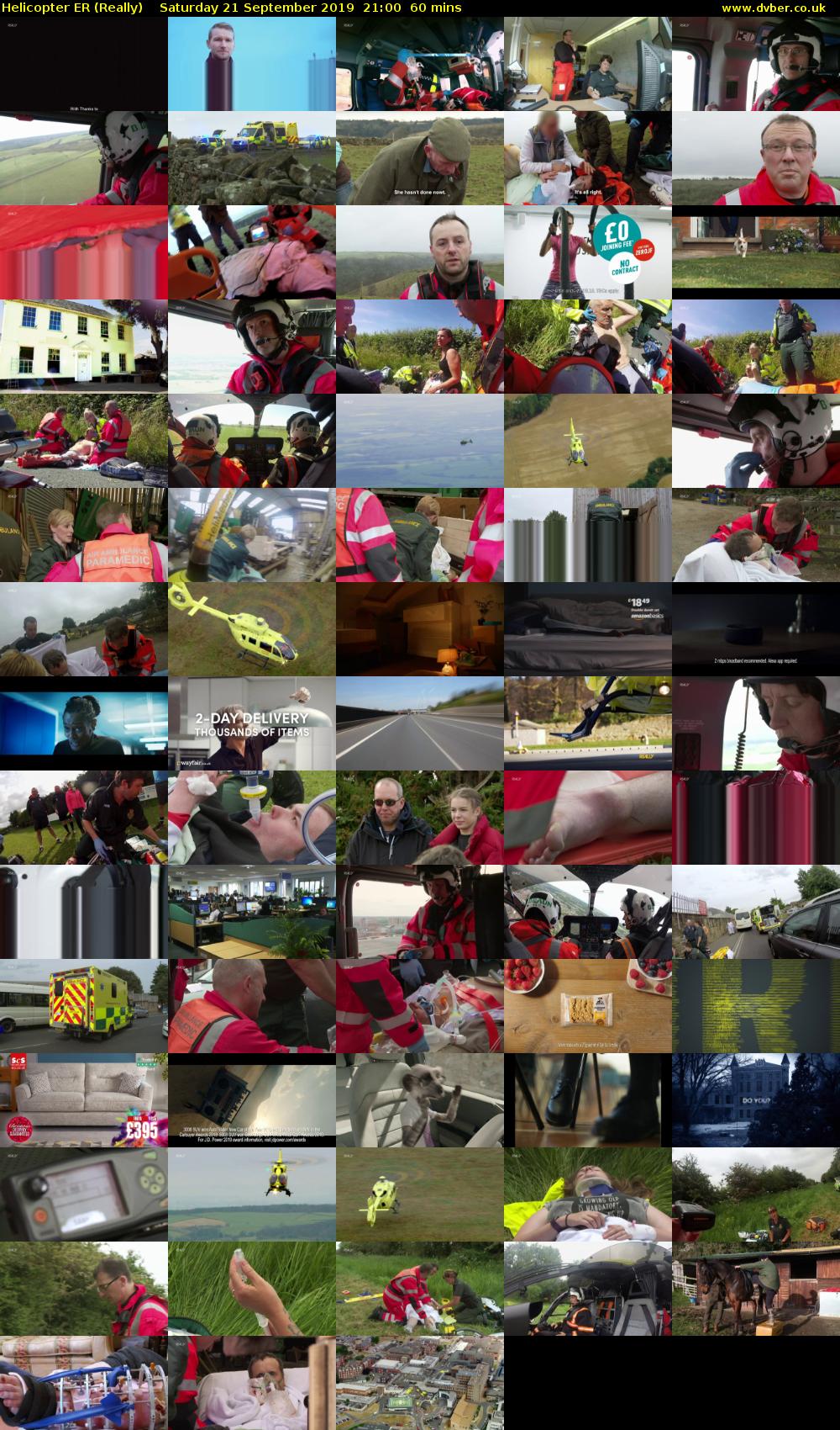 Helicopter ER (Really) Saturday 21 September 2019 21:00 - 22:00