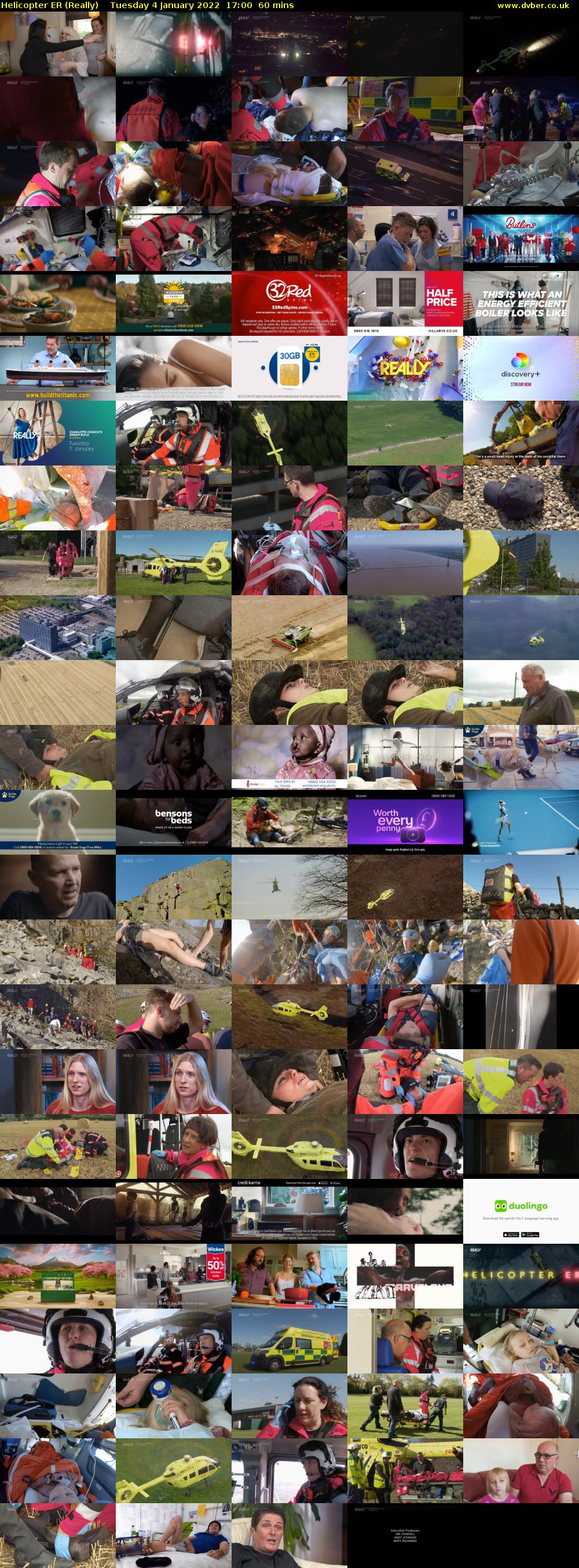 Helicopter ER (Really) Tuesday 4 January 2022 17:00 - 18:00