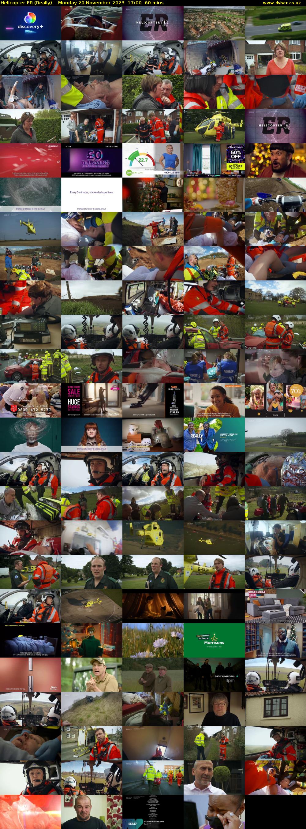 Helicopter ER (Really) Monday 20 November 2023 17:00 - 18:00